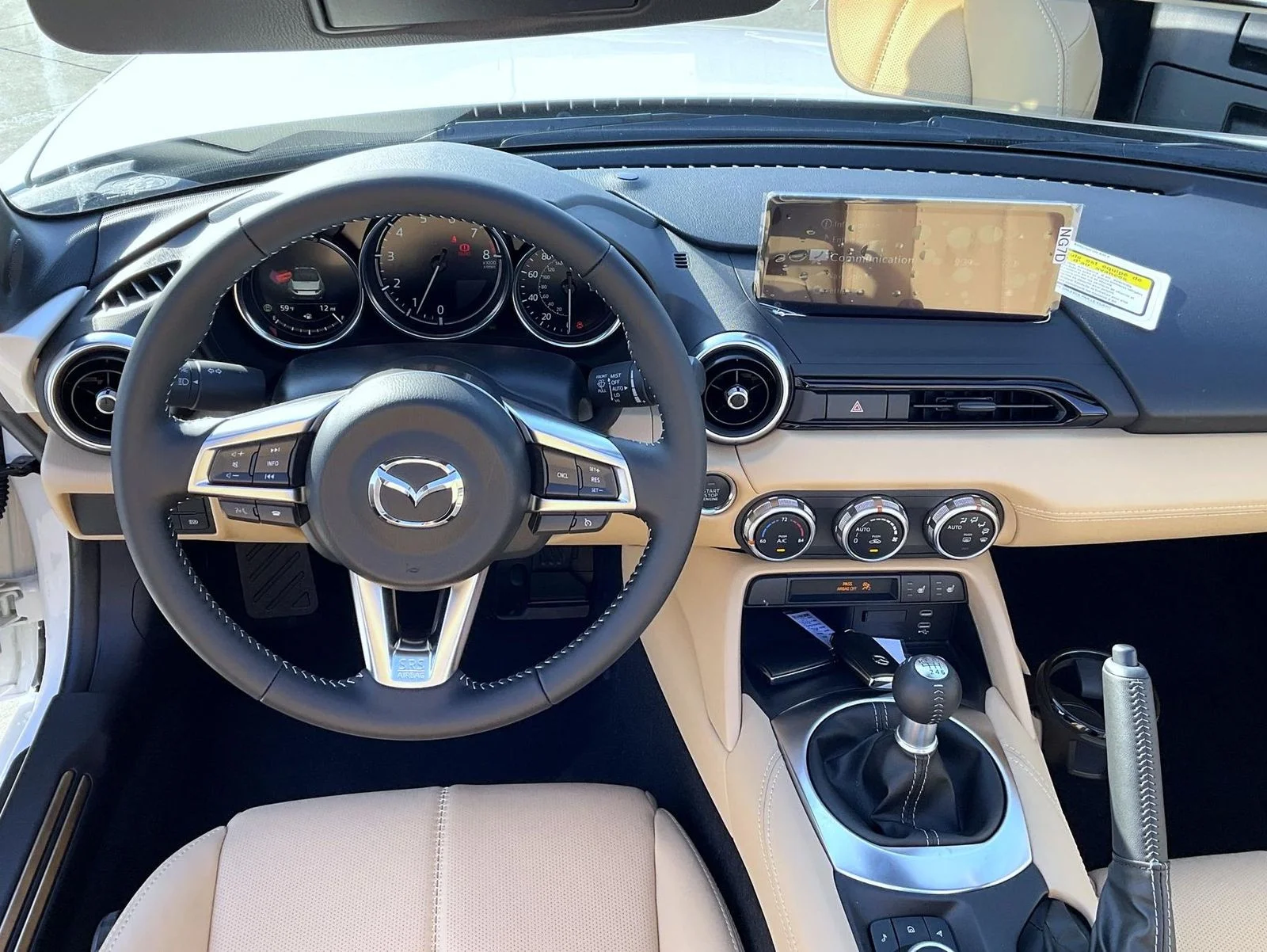 New 2026 Snowflake White Pearl Mazda Grand Touring image 15