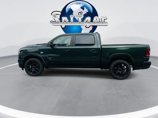 New 2026 Serrano-Green Metallic Exterior Paint RAM Laramie image 7