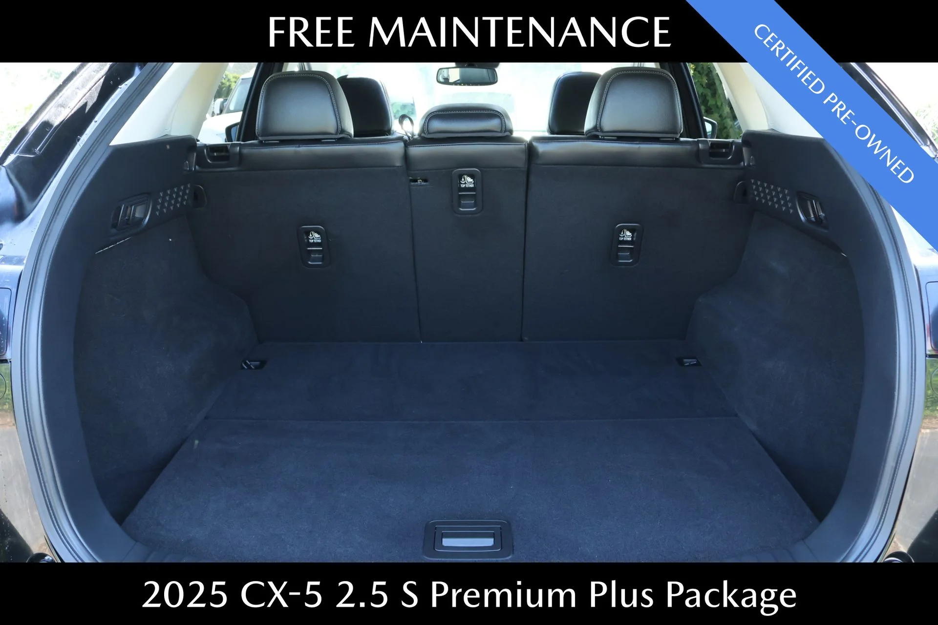 Certified Used 2025 Black Mazda 2.5 S Premium Plus Package image 24