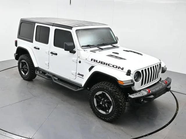 Used 2018 Bright White Clearcoat Jeep Rubicon image 29