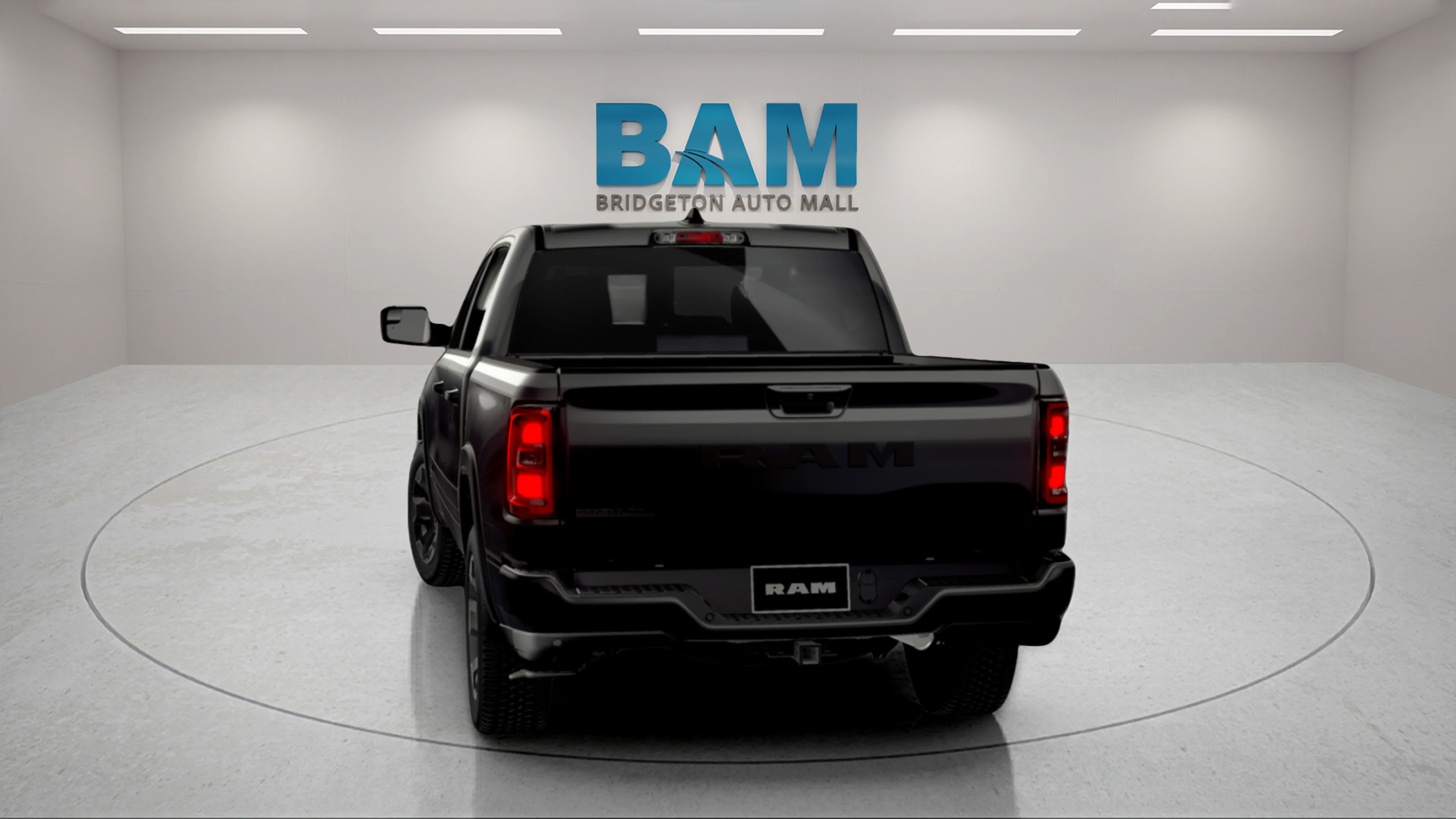 New 2026 Diamond Black Crystal Pearl-Coat Exterior Paint RAM Big Horn image 8