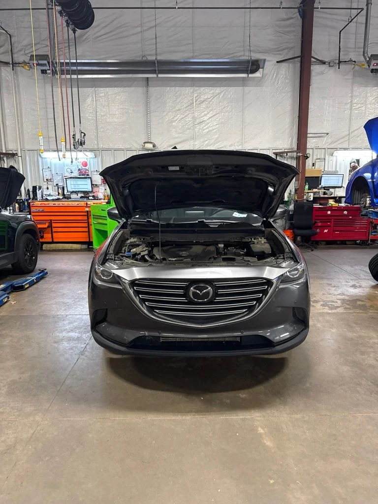 Used 2020 Machine Gray Mazda Touring image 2
