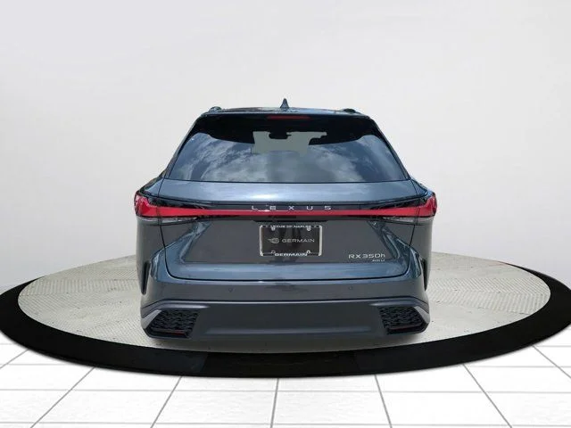 New 2026 Cloudburst Gray Lexus RX 350h F SPORT DESIGN AWD image 5