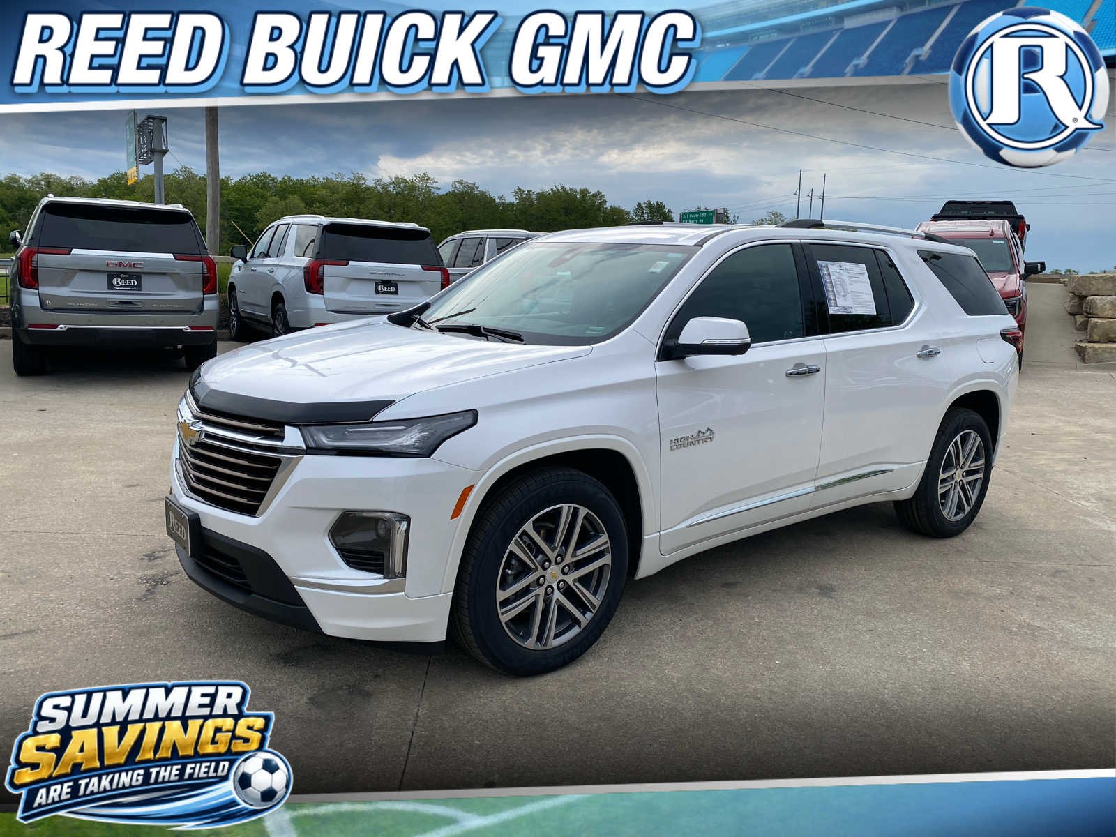 Used 2023 Iridescent Pearl Tricoat Chevrolet High Country image 1