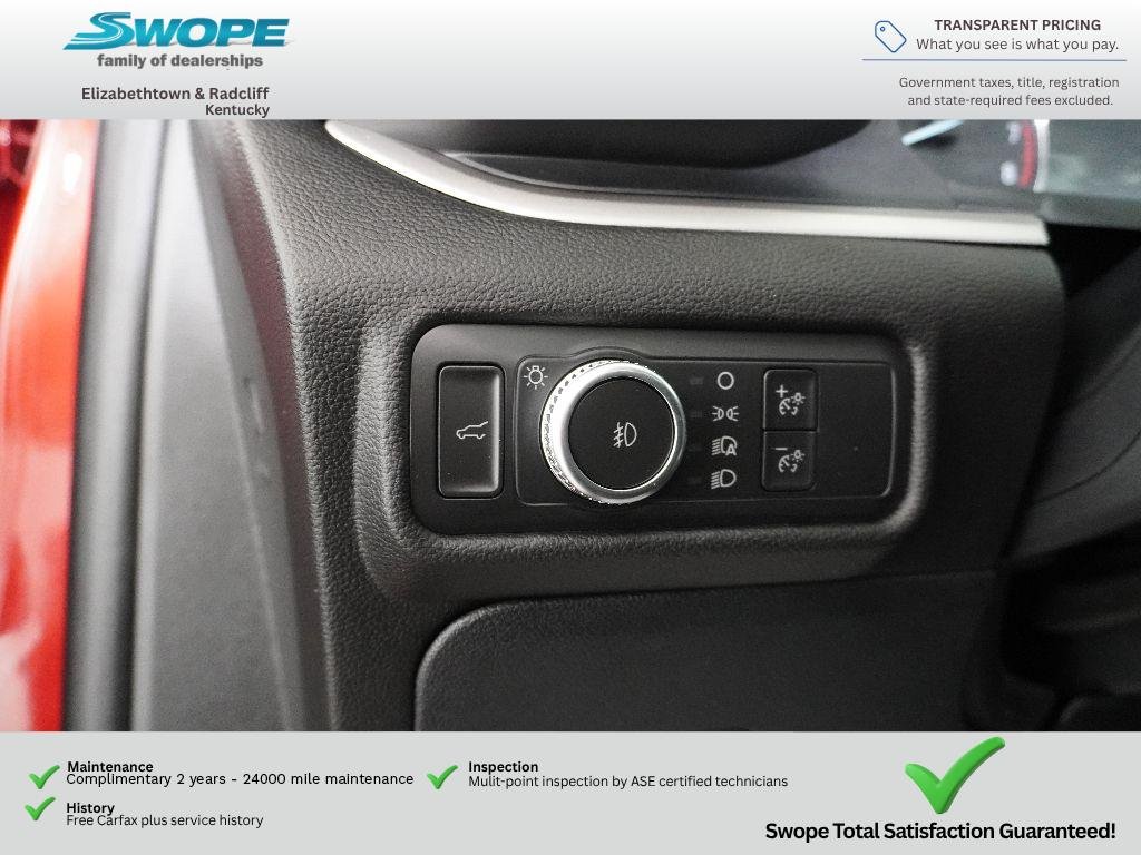 Used 2021 Rapid Red Metallic Tinted Clearcoat Ford XLT image 16
