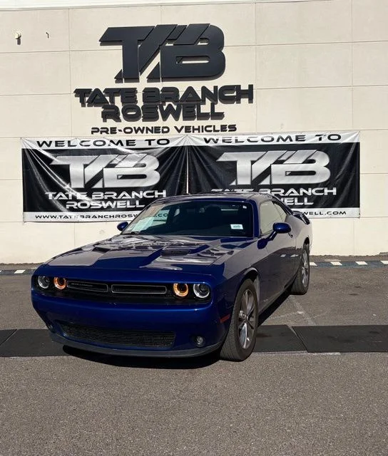 Used 2021 Blue Dodge SXT image 2