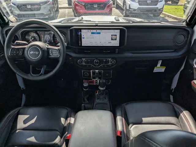 Used 2024 Bright White Clearcoat Jeep Rubicon image 14