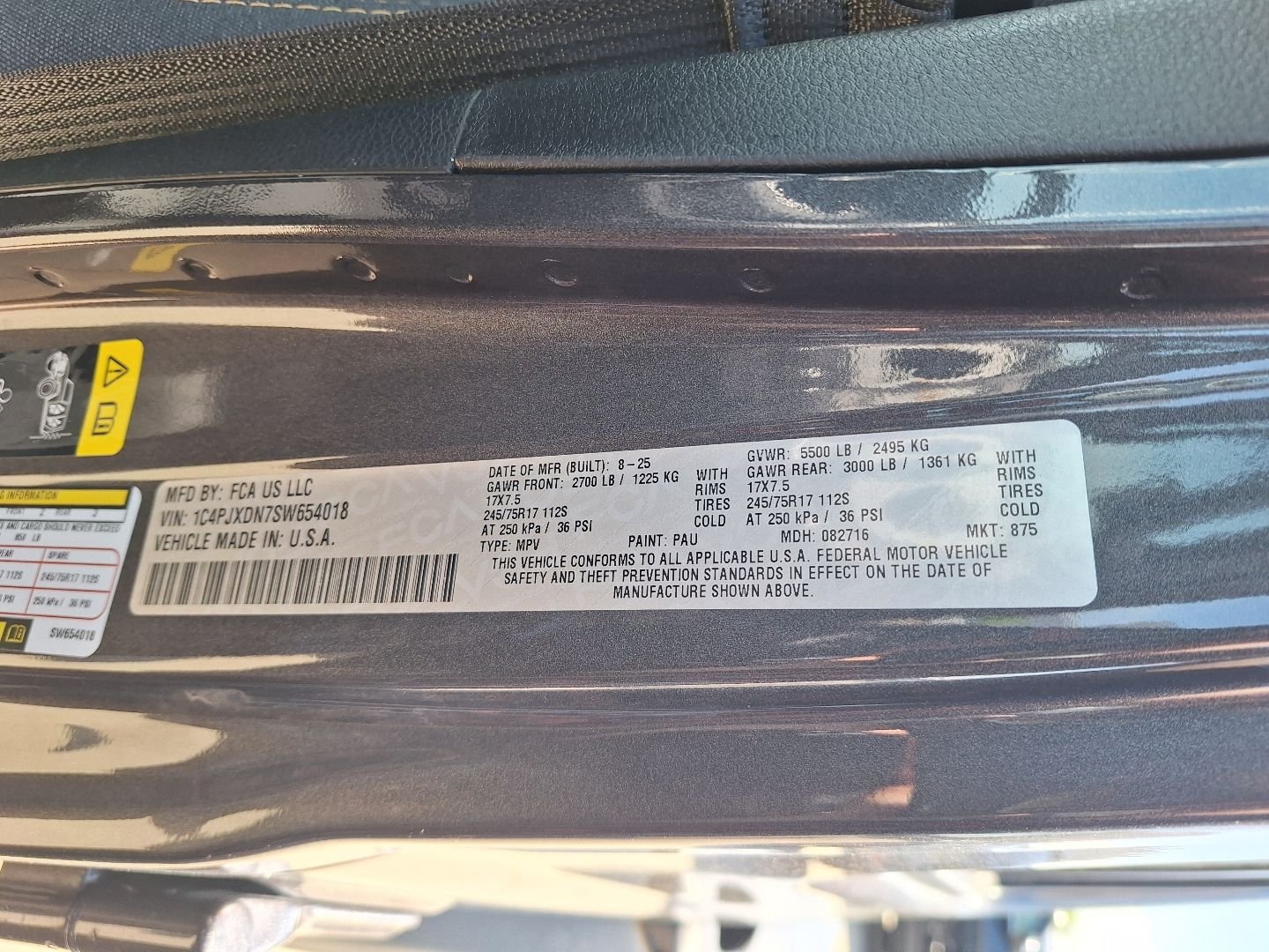 Certified Used 2025 Gray Jeep Sport S image 28