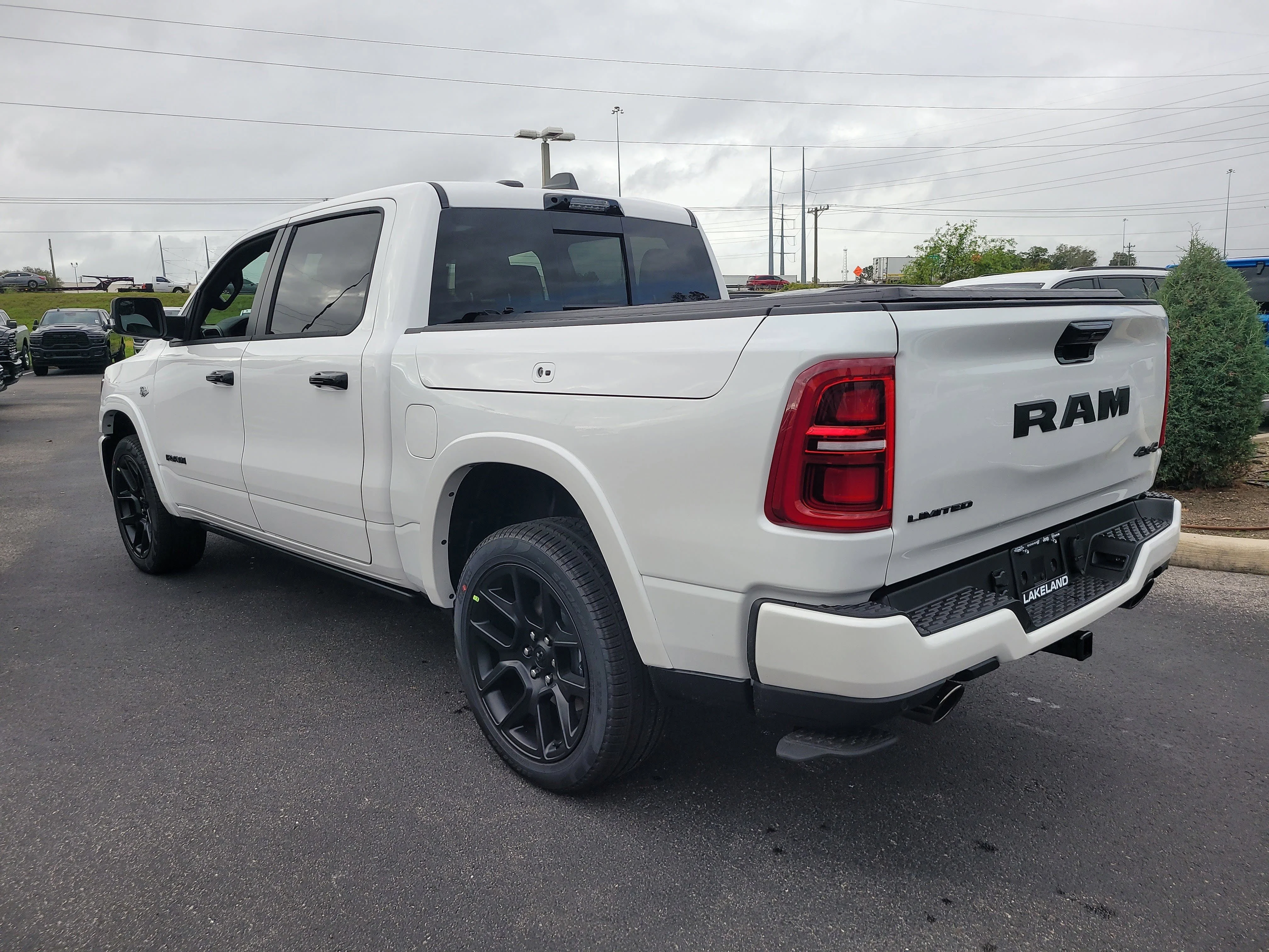 New 2026 Ivory White Tri-Coat Pearlcoat Ram Limited image 8