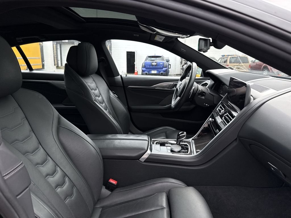 Certified Used 2024 Black Sapphire Metallic BMW M850i xDrive Gran Coupe image 15