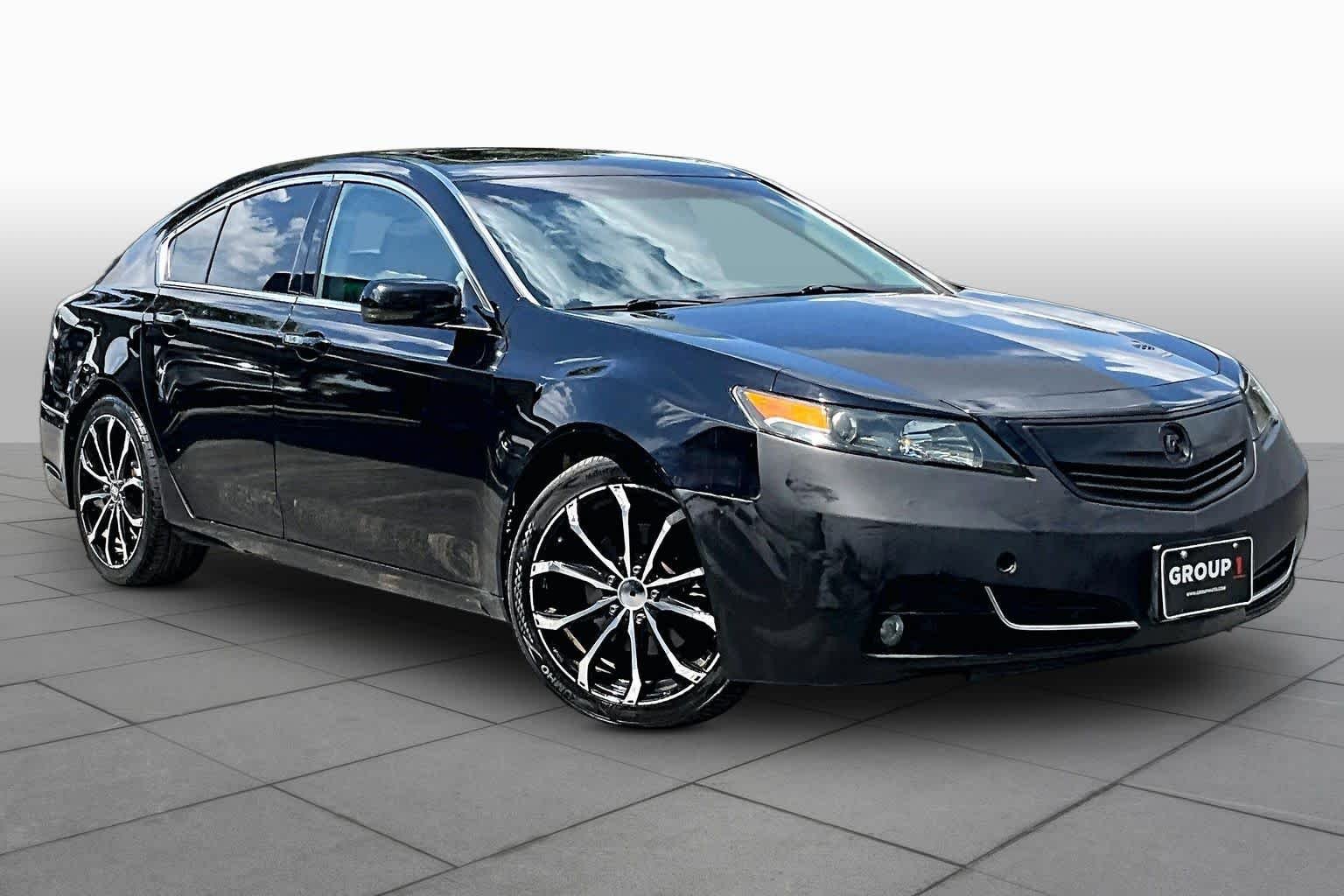 Used 2013 Crystal Black Pearl Acura Tech image 2