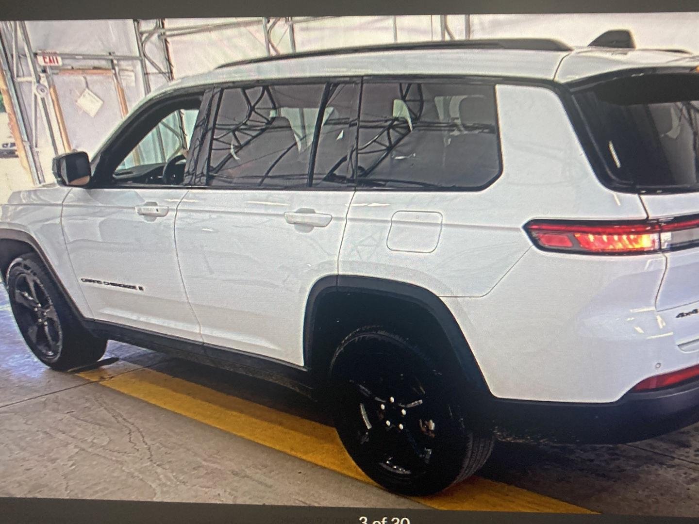 Used 2023 Bright White Clearcoat Jeep Altitude image 7