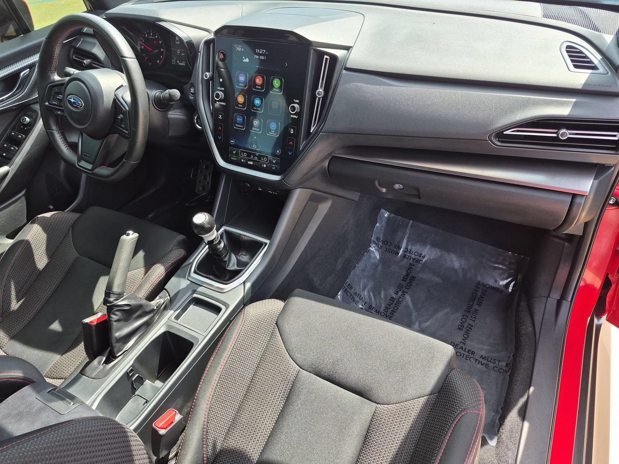 Used 2022 Ignition Red Subaru Premium AWD image 28