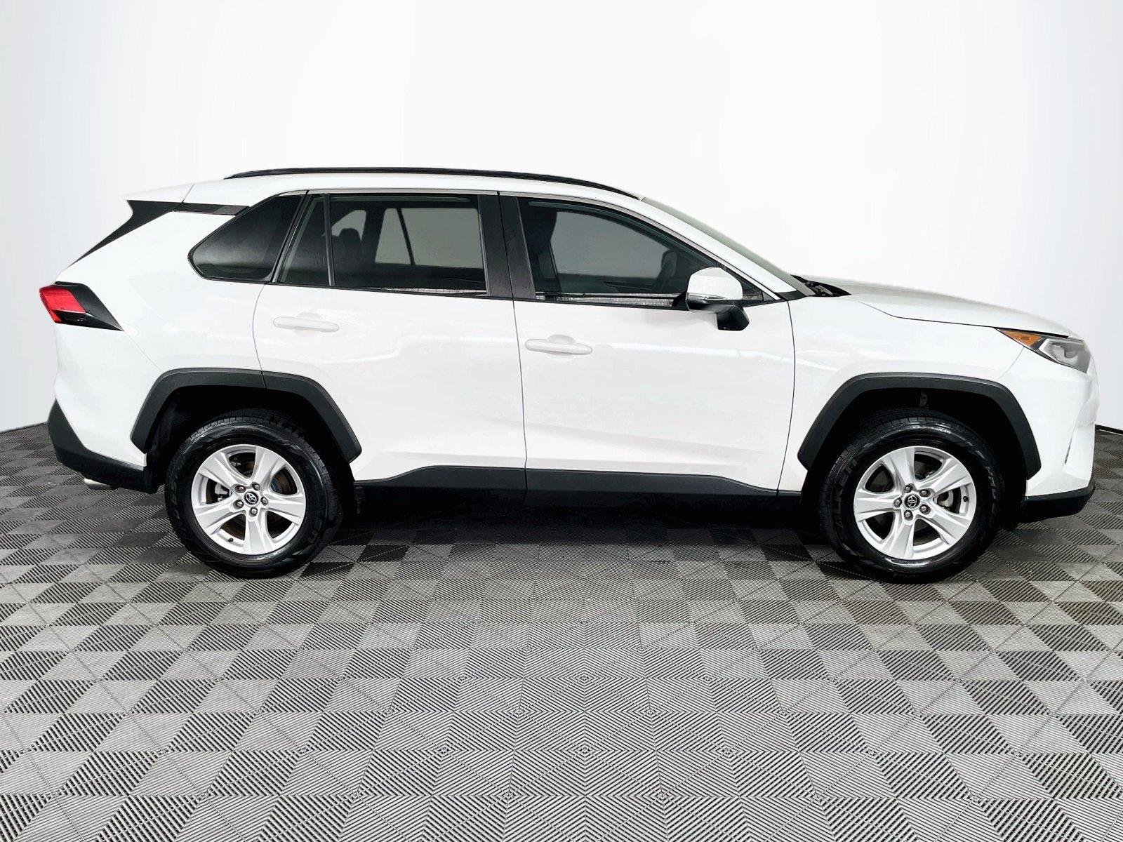 Used 2021 Super White Toyota XLE image 10