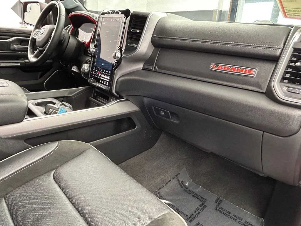 Used 2023 Flame Red Clearcoat Ram Laramie image 53