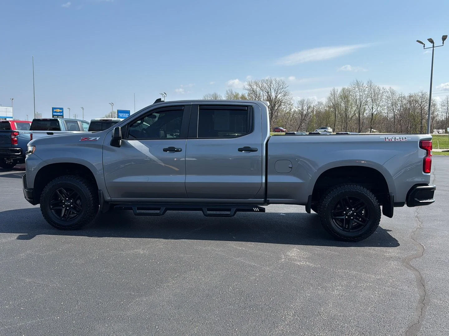 Used 2021 Satin Steel Metallic Chevrolet LT Trail Boss image 6