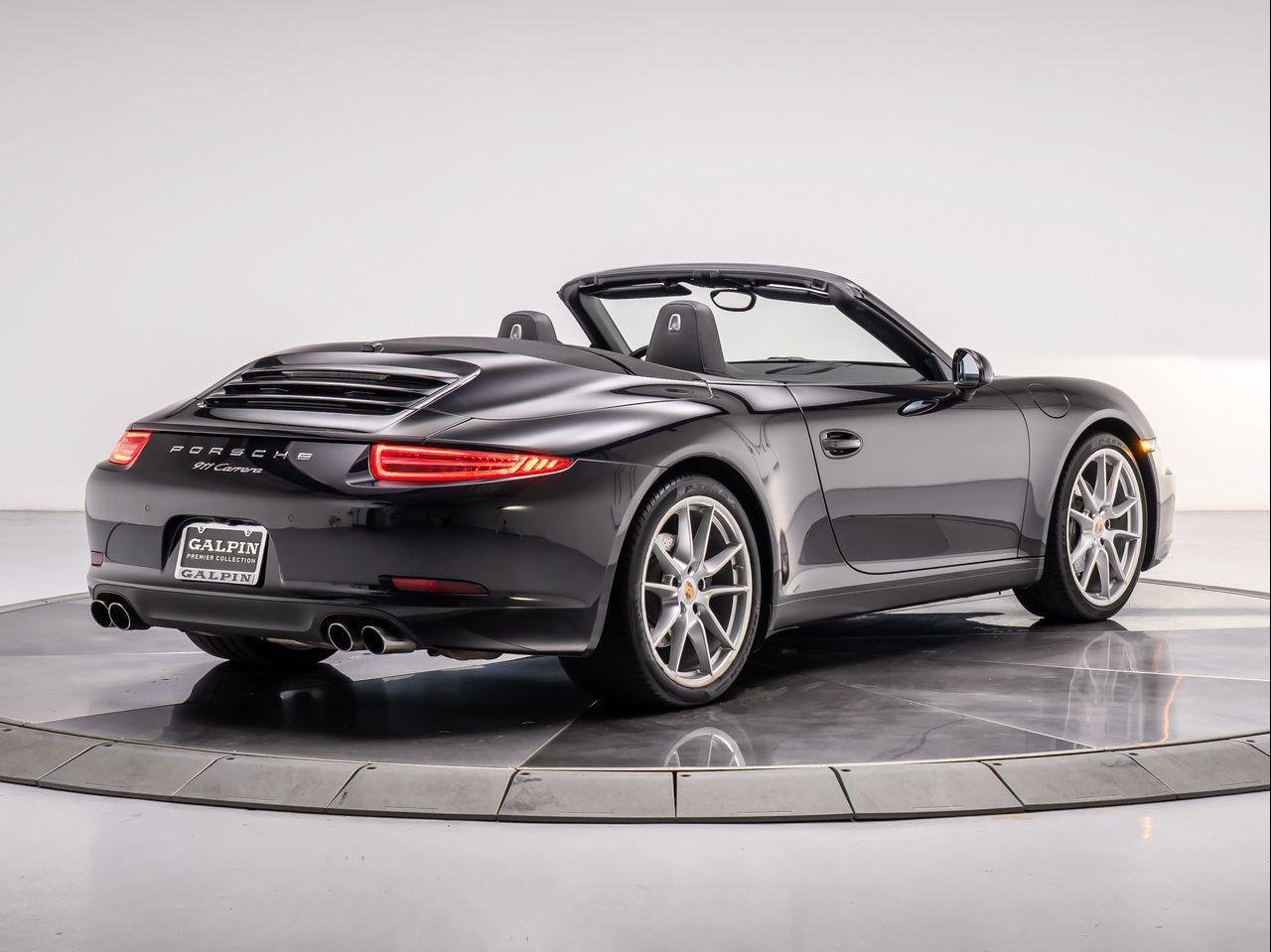 Used 2016 JET BLACK METALLIC Porsche Carrera image 5