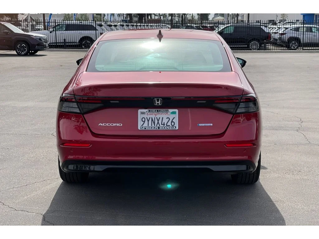 Certified Used 2026 Radiant Red Metallic Honda EX-L Hybrid image 4