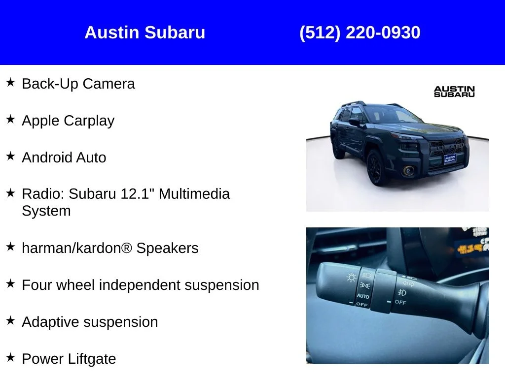 New 2026 Green Subaru Wilderness image 9