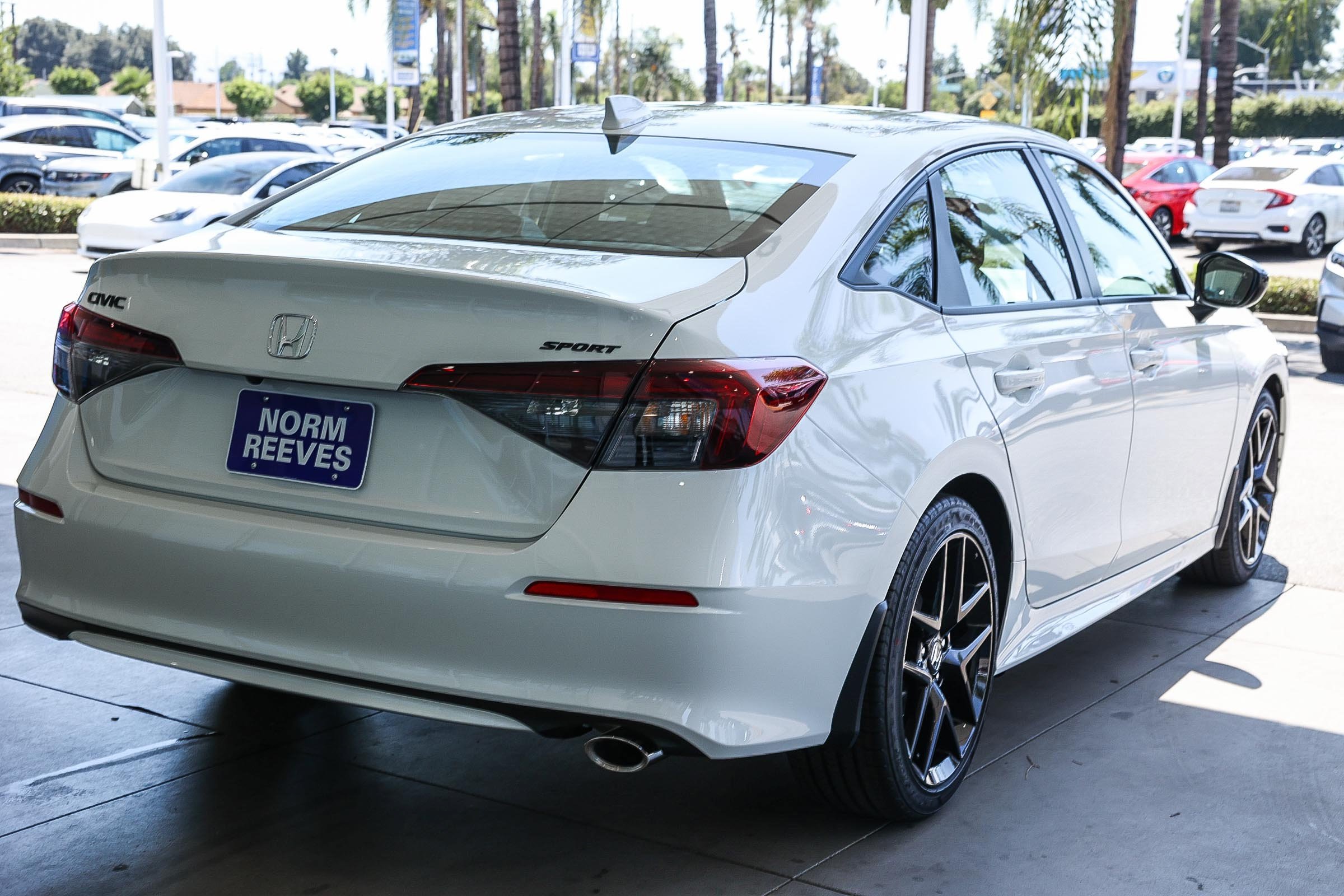 New 2026 Platinum White Pearl Honda Sport CVT image 6