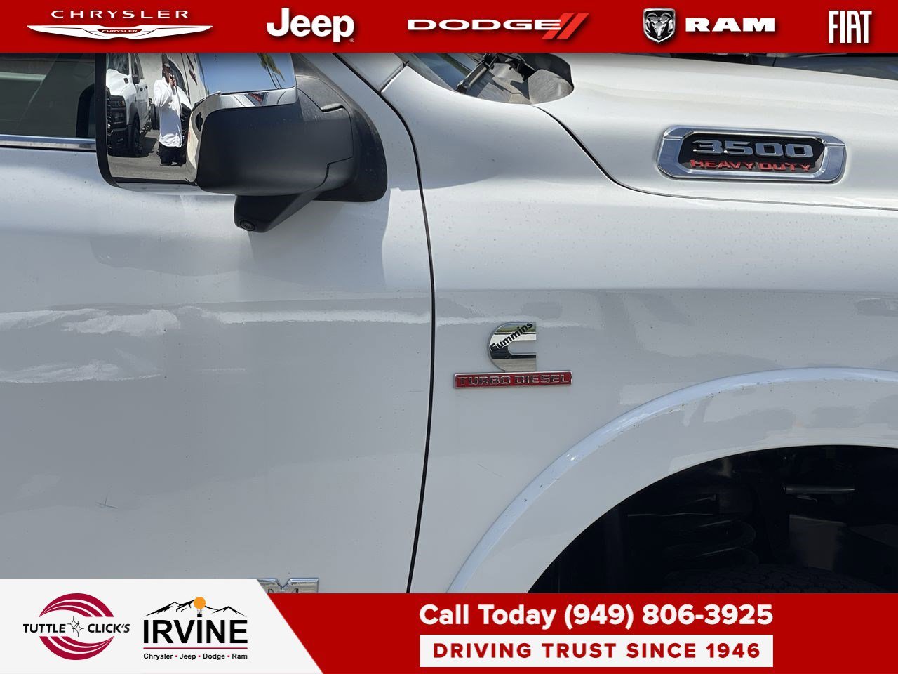 New 2026 Bright White Clearcoat RAM Longhorn image 8
