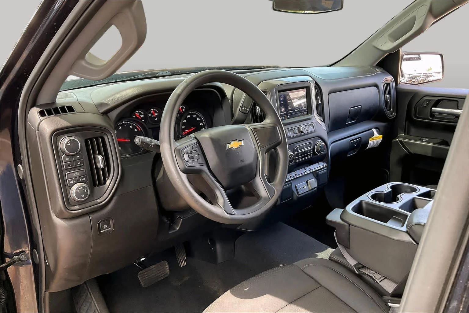 Used 2024 Dark Ash Metallic Chevrolet Work Truck image 16