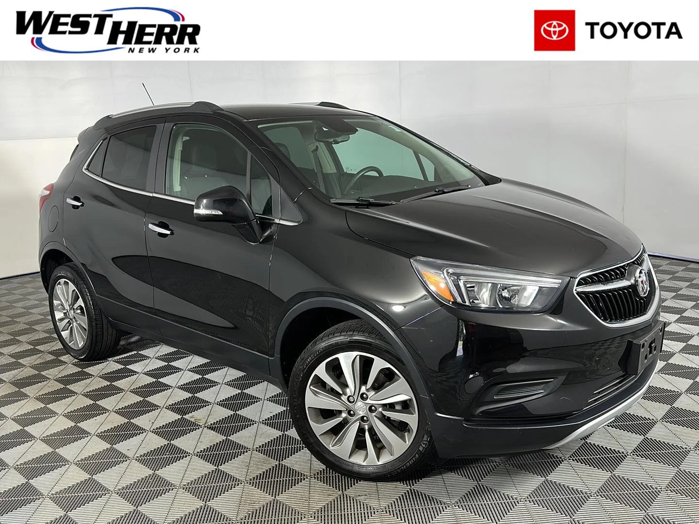 Used 2019 Ebony Twilight Metallic Buick Preferred image 1
