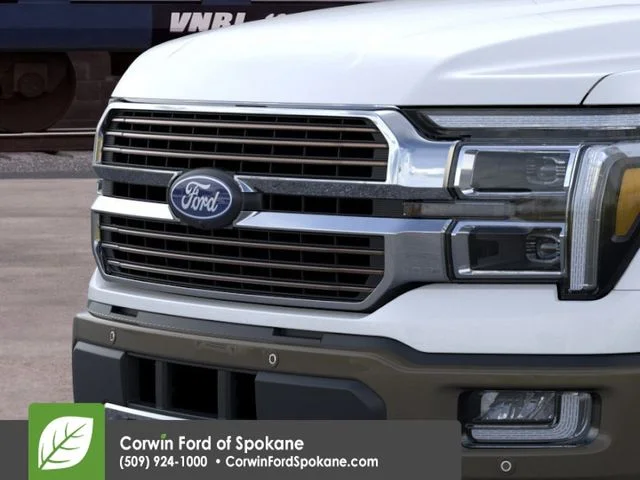 New 2026 Star White Metallic Tri-Coat Ford King Ranch image 17