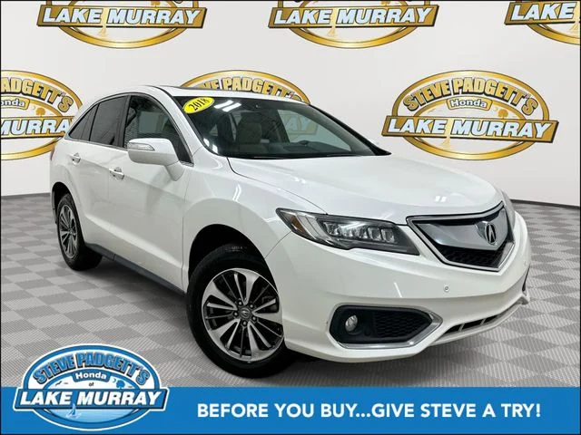 Used 2018 White Diamond Pearl Acura Advance Package image 1