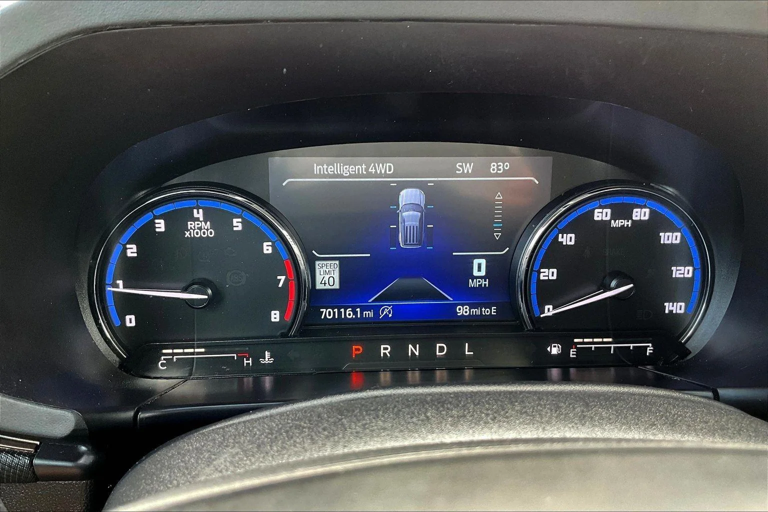 Used 2024 Atlas Blue Metallic Ford Outer Banks image 13