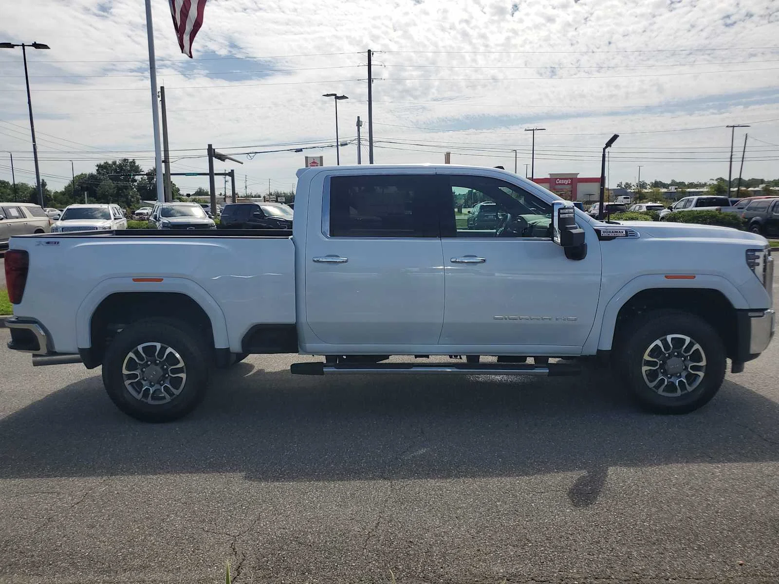 New 2026 Glacier White Tricoat GMC SLT image 7