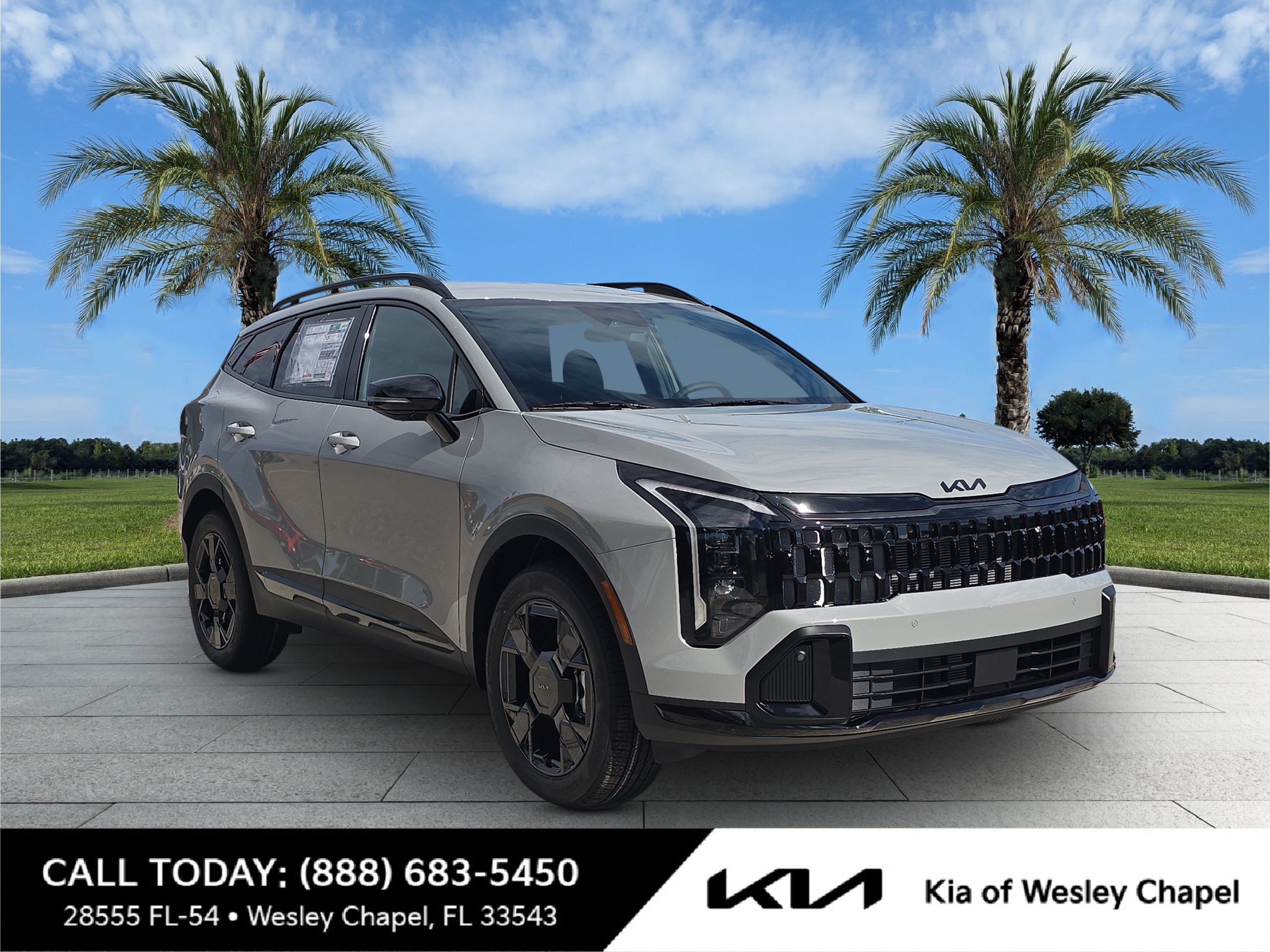 New 2026 Wolf Gray Kia X-Line image 1