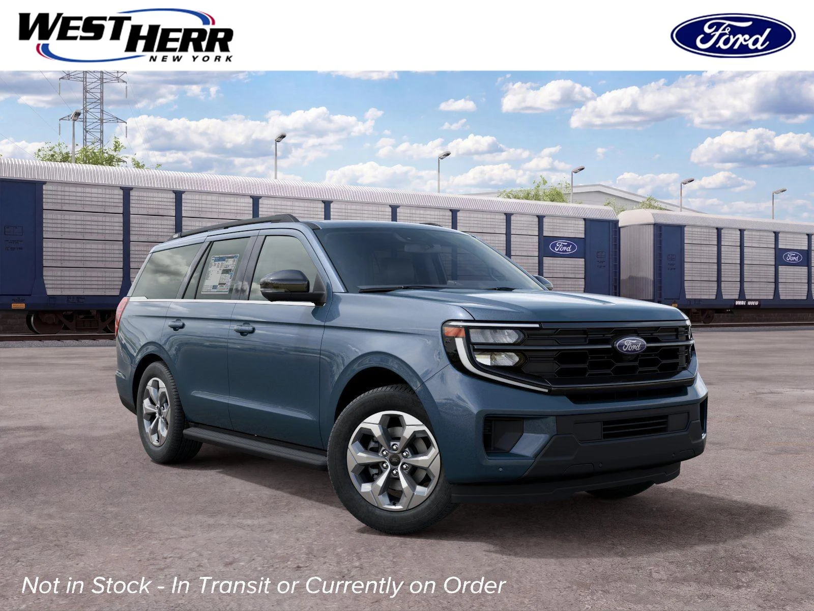 New 2027 Nocturnal Blue Metallic Ford Active image 1