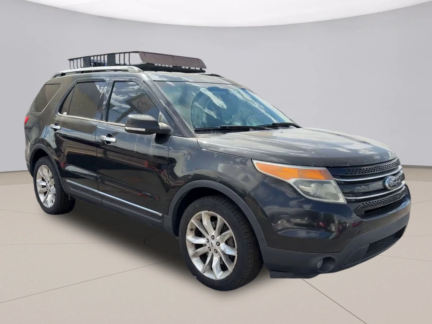Used 2014 Black Ford LIMITED image 3