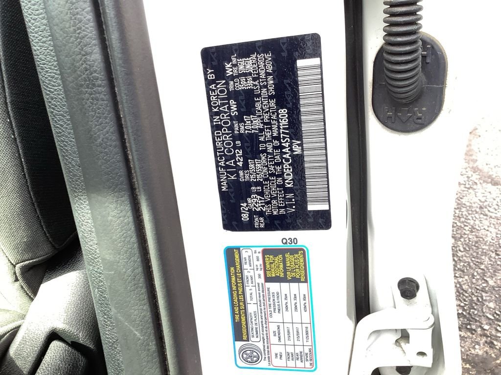Used 2025 White Kia LX image 20