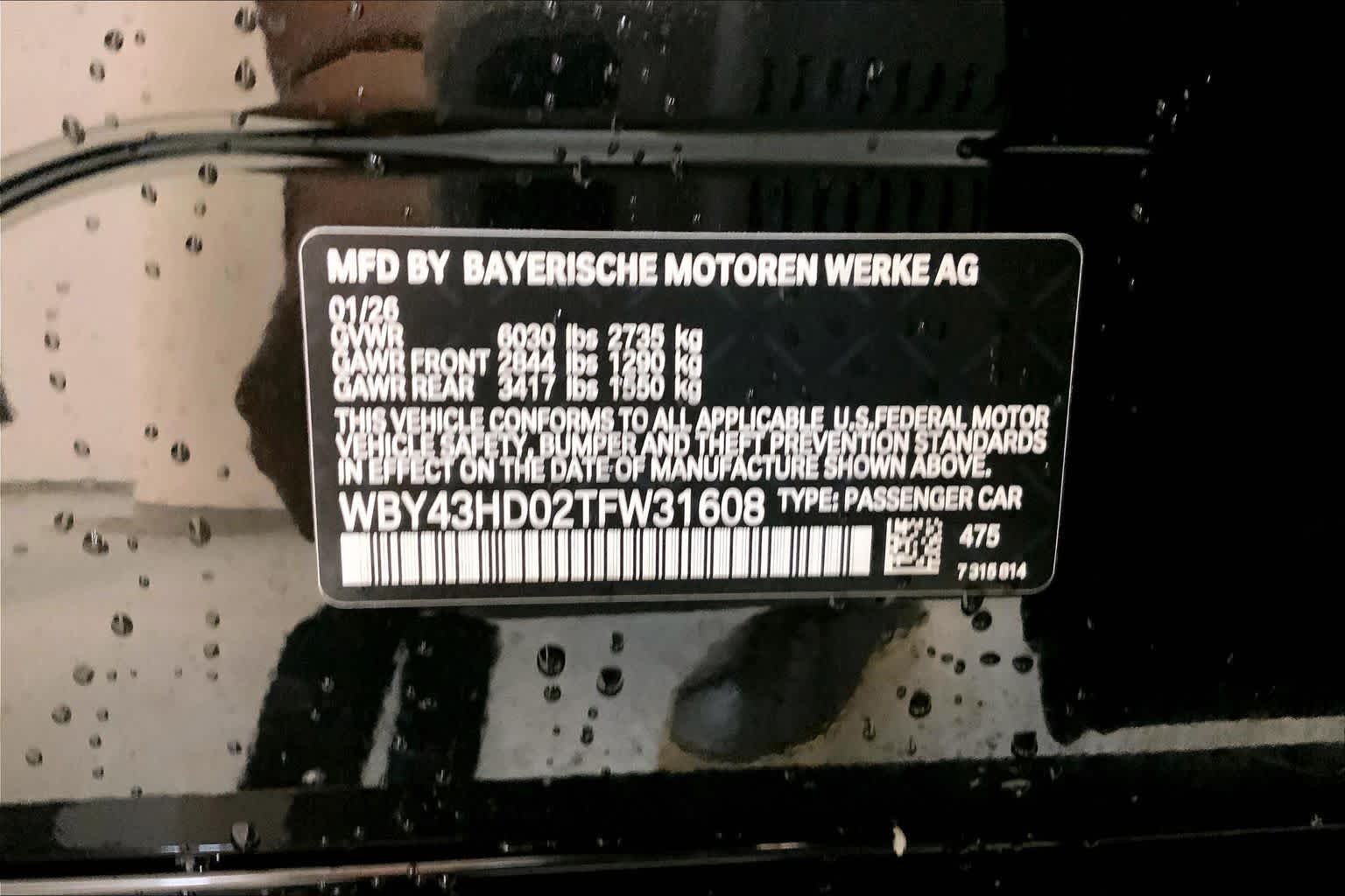 New 2026 Black Sapphire Metallic BMW xDrive40 image 21