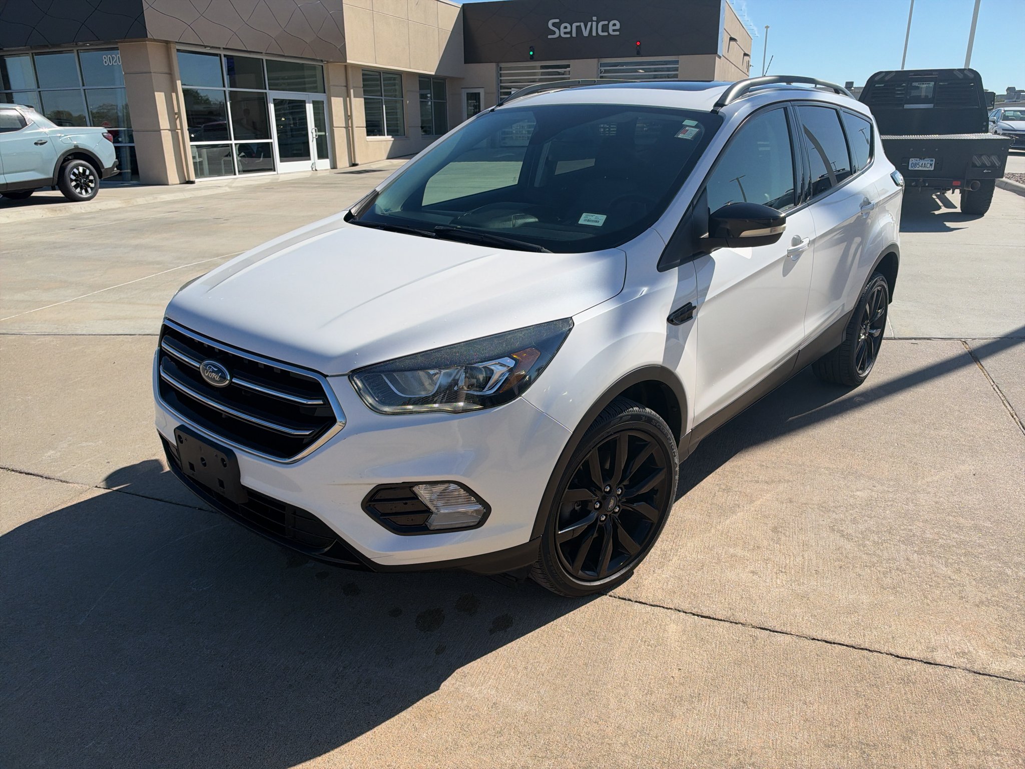 Used 2017 Ford Escape Titanium with VIN 1FMCU9J91HUB80978 for sale in Manhattan, KS