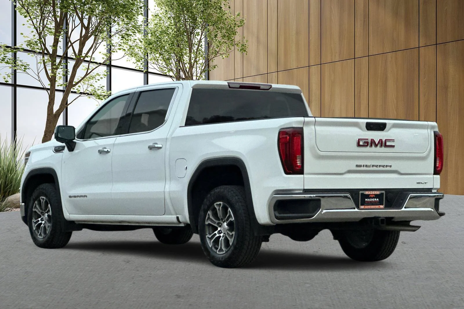 Used 2025 Summit White GMC SLT image 6