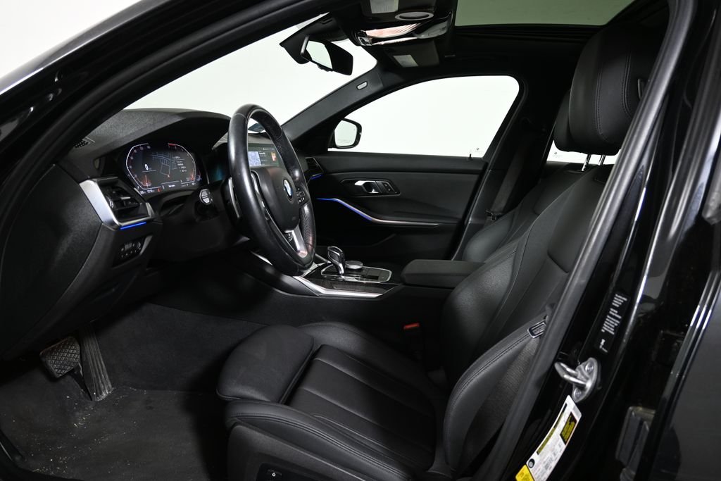 Used 2021 Black Sapphire Metallic BMW 330i xDrive image 3