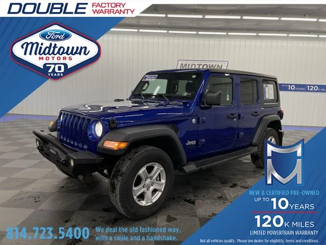 2018 Jeep Wrangler Unlimited Unlimited Sport S