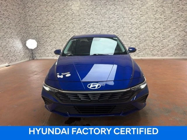 Certified Used 2024 Intense Blue Hyundai SEL image 2