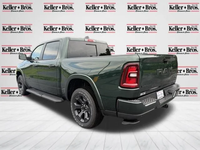 New 2026 Serrano-Green Metallic Exterior Paint RAM Big Horn/Lone Star image 5