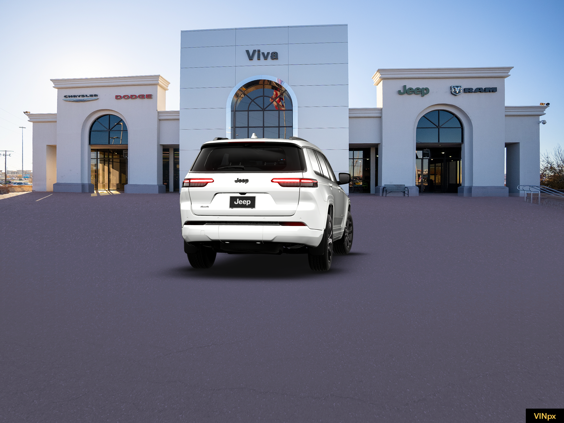 New 2026 Bright White Clear-Coat Exterior Paint Jeep Limited image 14
