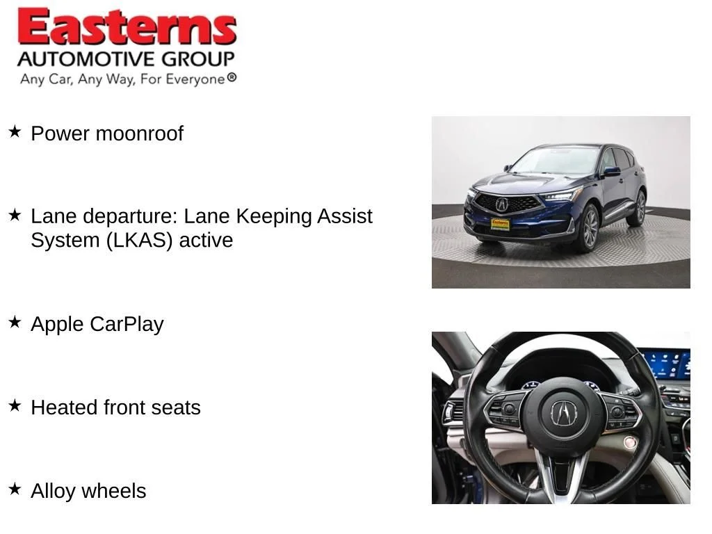 Used 2020 Blue Acura Technology Package image 12