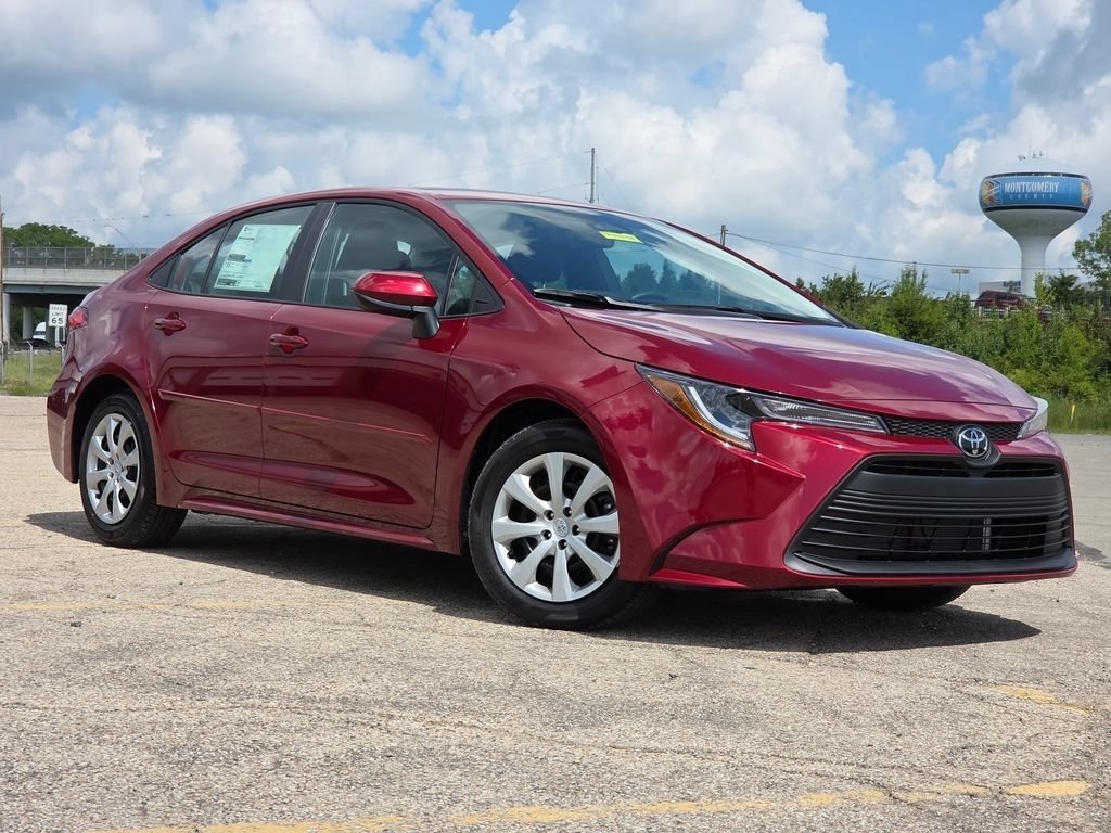 New 2026 Ruby Flare Pearl Toyota LE image 2