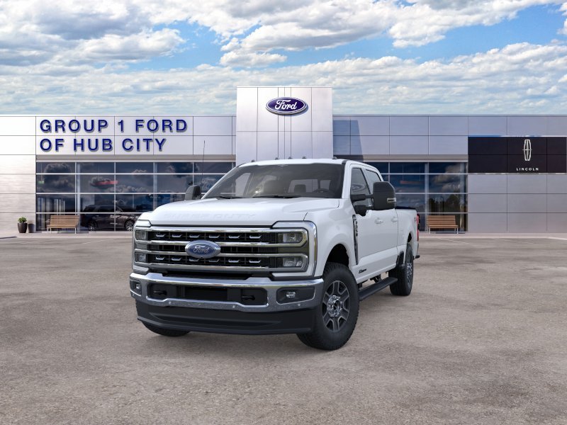 New 2026 Star White Metallic Tri-Coat Ford F-350® Lariat® image 2