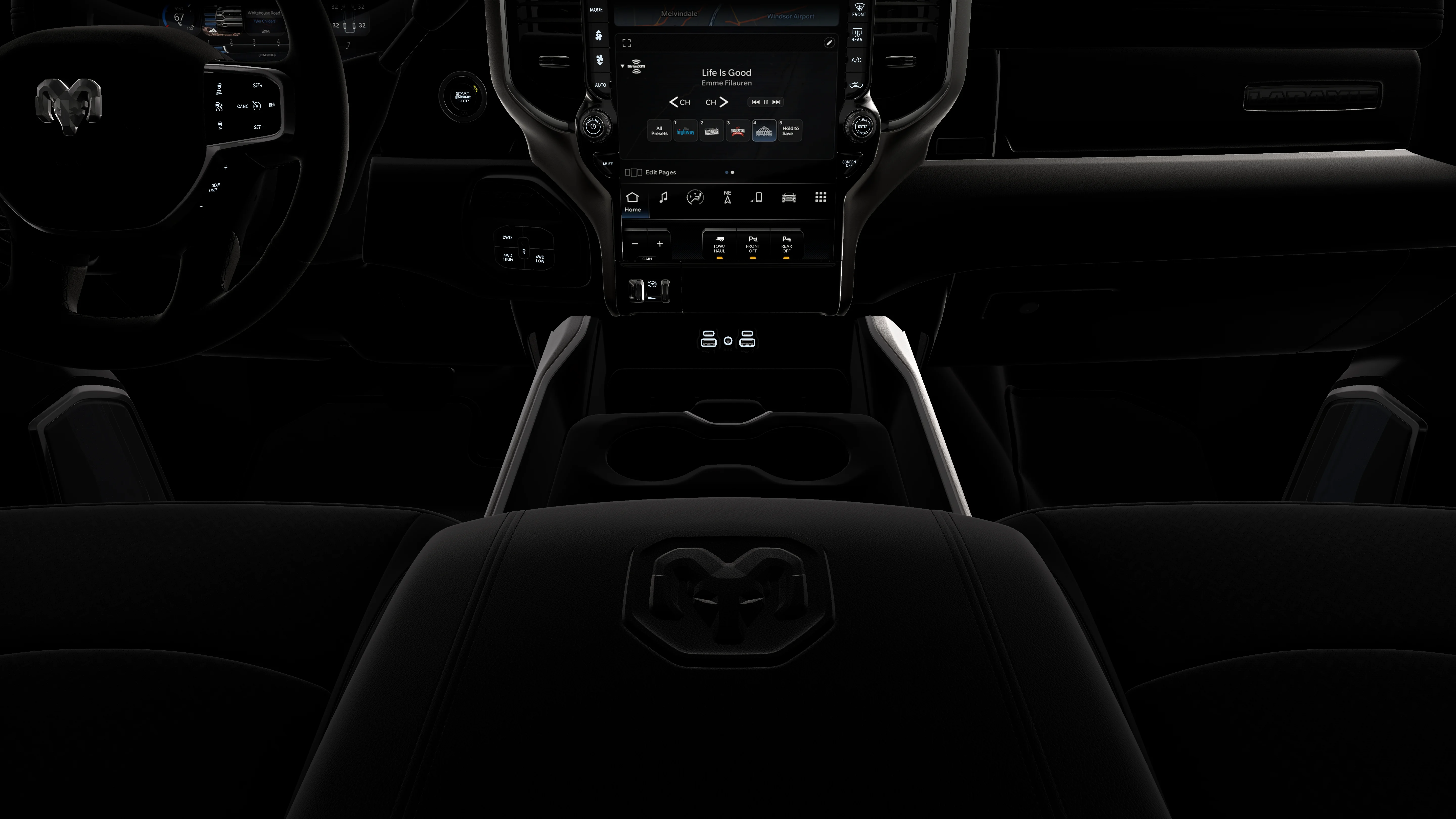 New 2026 Forged Blue Metallic Exterior Paint RAM LARAMIE image 17