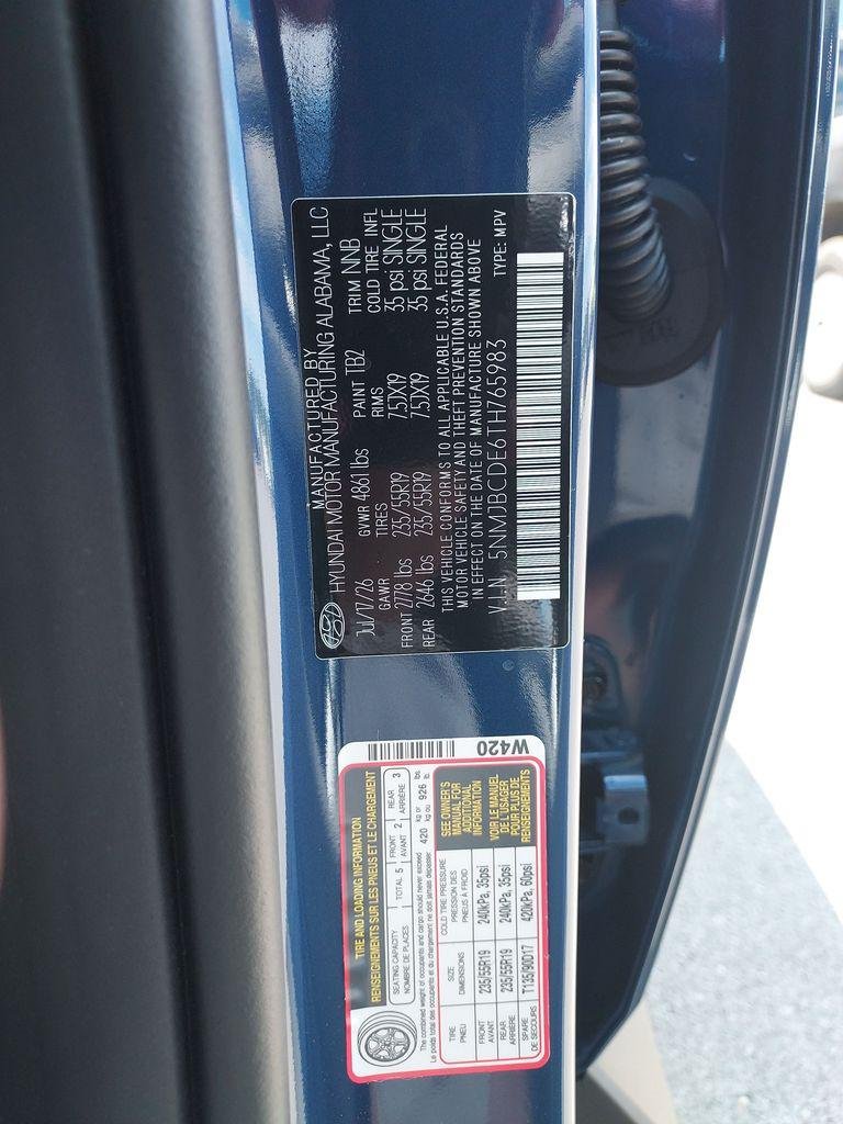 New 2026 Blue Hyundai SEL Plus AWD image 23