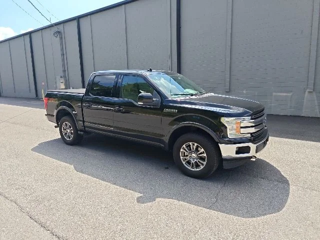 Used 2018 Shadow Black Ford Lariat image 1