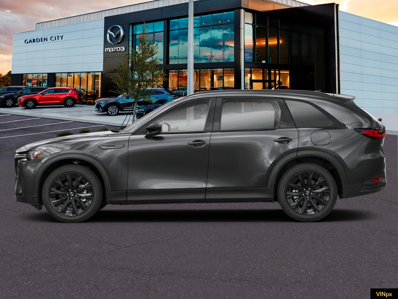 New 2026 Machine Gray Metallic Mazda 3.3 Turbo Premium Sport AWD image 3